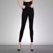 G S Fashion presents Black Jeans for Women and Girls, 4 Button Jeans